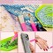 Diamond Painting Tools and Accessories,16 PCS Diamond Gem Art Tool Kits with Diamond Painting Pen,Glue Clay,Plastic Trays DIY Diamond Painting Accessories Art Supplies